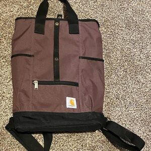 Carhartt Purple and Black Laptop/Work Bag